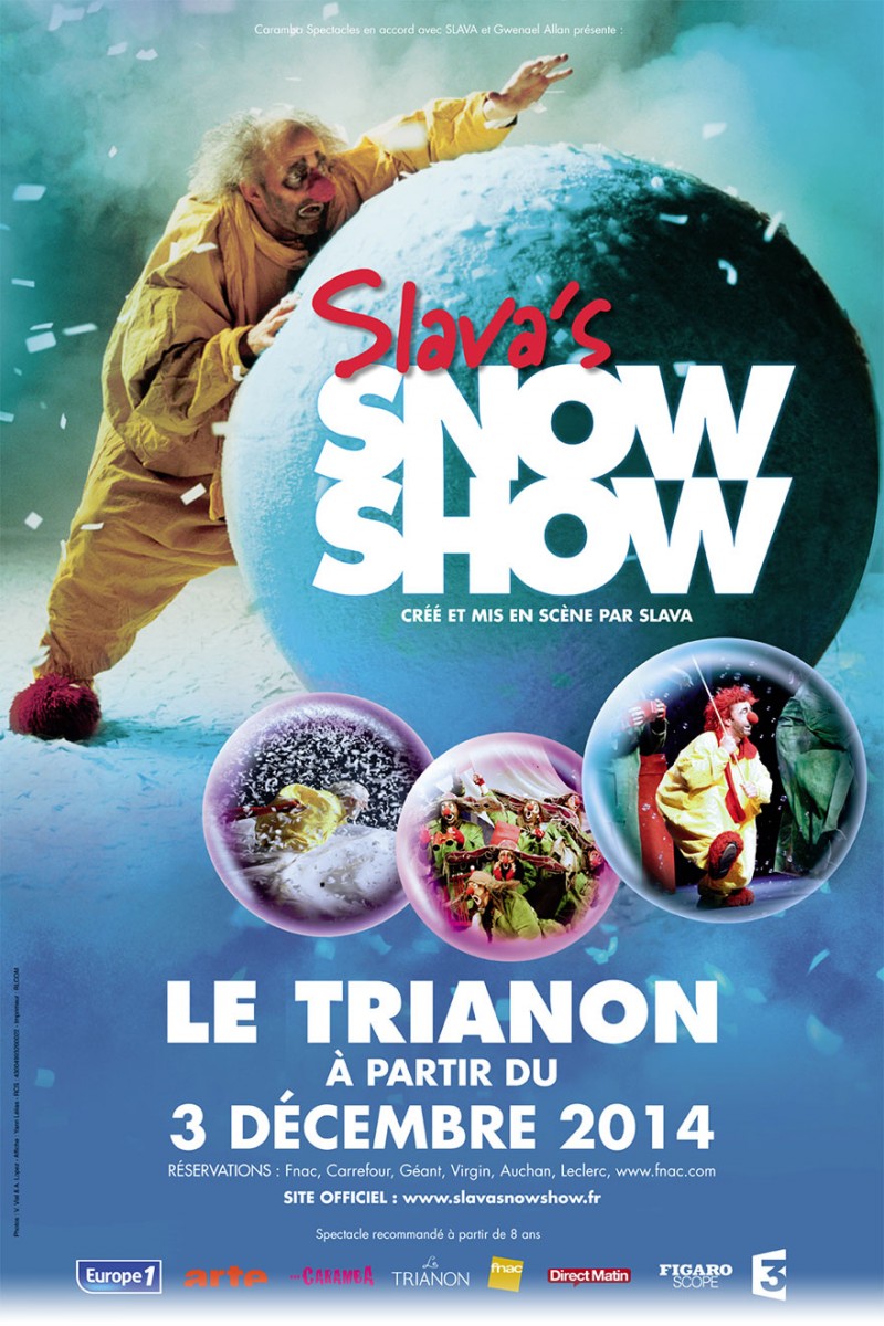 SLAVA'S SNOWSHOW dans les coulisses du spectacle à sensations