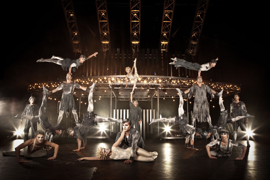 Quidam Cirque du soleil Paris Bercy POPB zénith de Lille spectacle musique live show banquine photo de Matt Beard