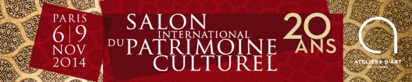 Salon international du patrimoine culturel carroussel du Louvre paris artisanat compagnonage rénovation création évènement décoration bannière