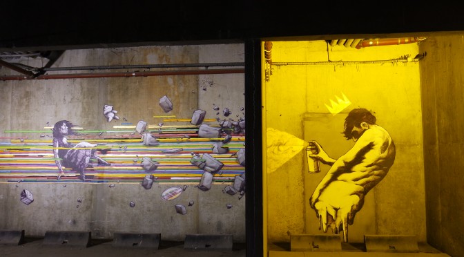 NUIT BLANCHE 2014 : street-art – installations évolutives et diner d’anniversaire